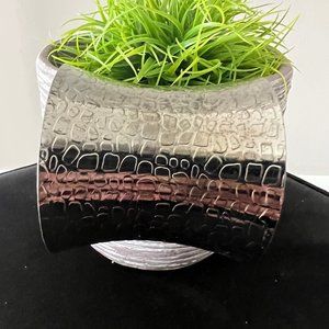 Statement Metal Cuff Bracelet